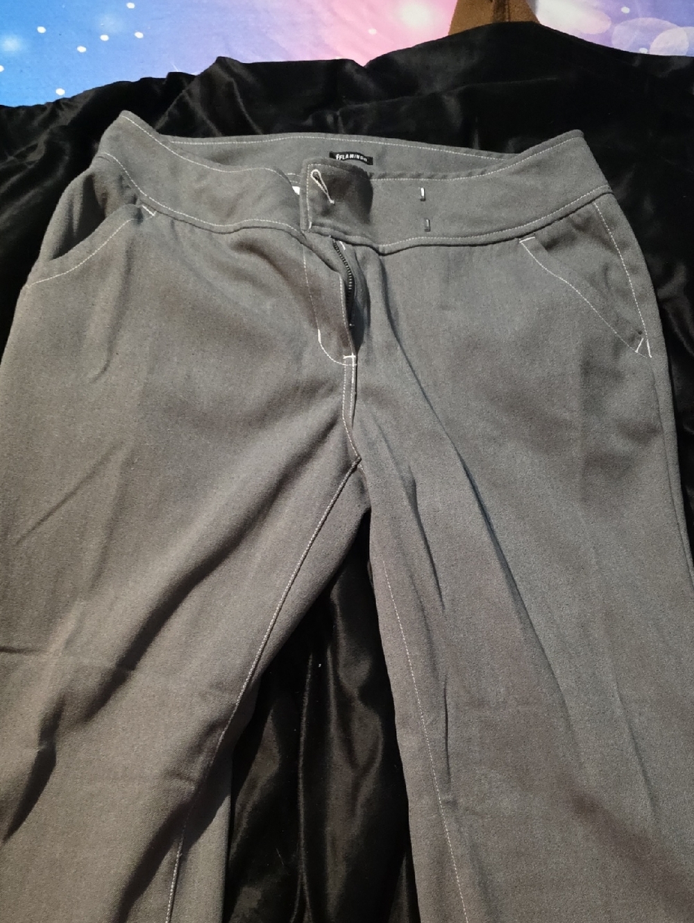 Classic Women's Gray Stretch Pants
